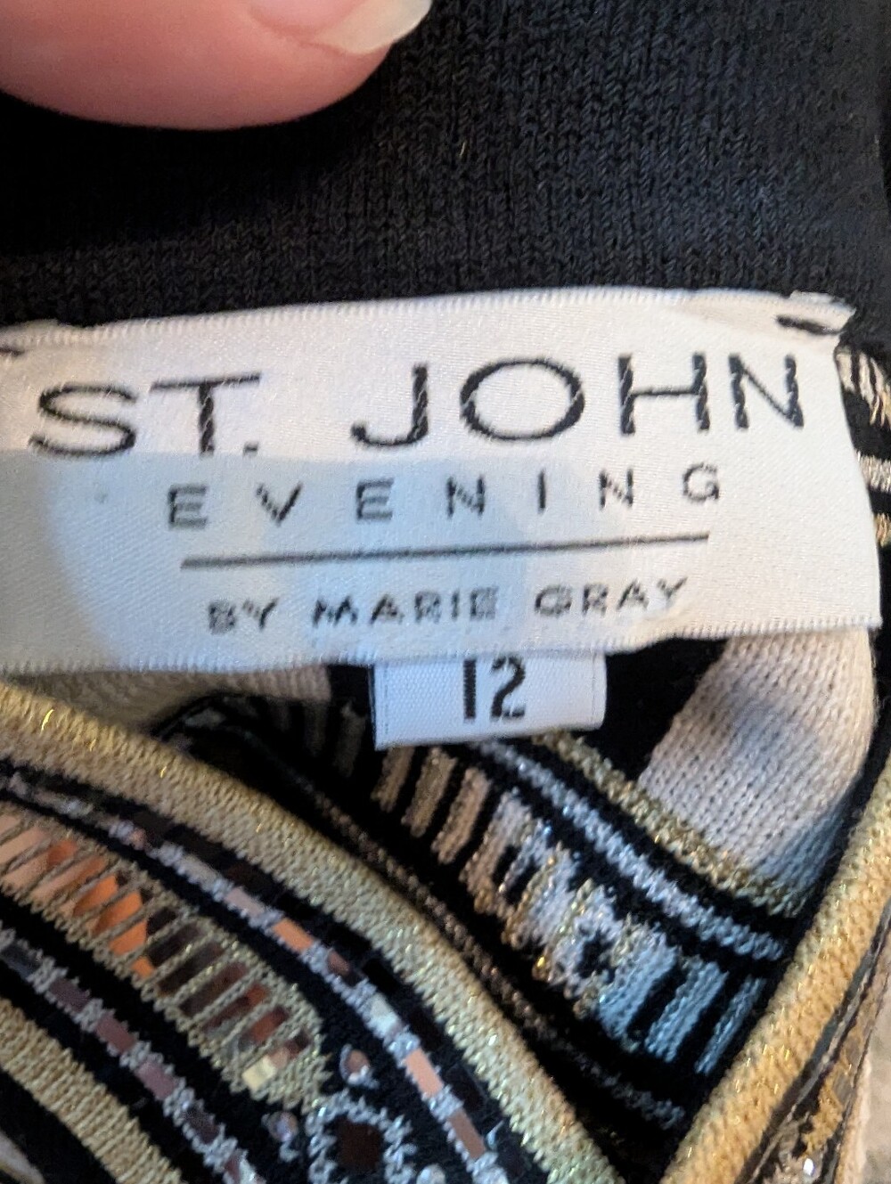 St. John Evening Fancy Jacket. - Picture 5 of 8